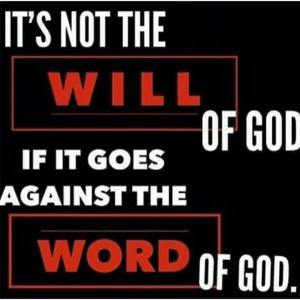 We are to view everything we are told through the lens of Scripture!