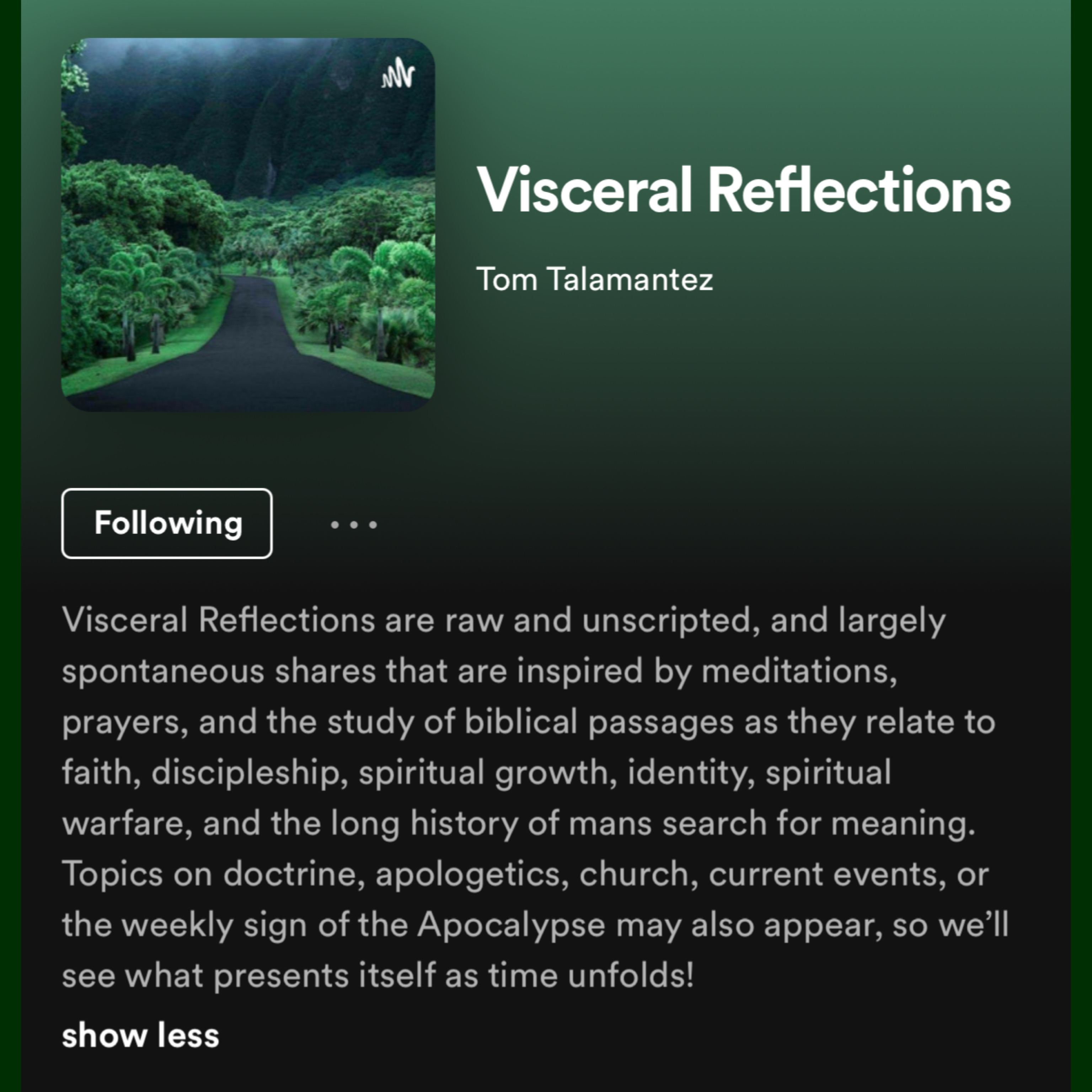 Visceral Reflections